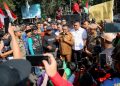 Gubernur Banten Berjanji Tindaklanjuti Aspirasi Massa Ojol Sesuai Kewenangan