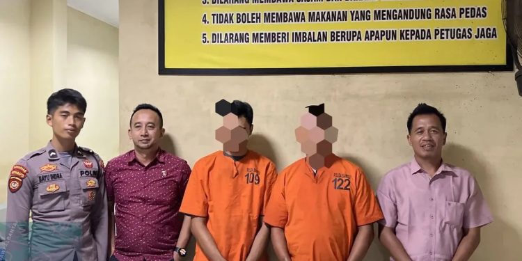 Dua Pria Ditangkap Polisi Karena Mencuri Dump Truck di Tangerang