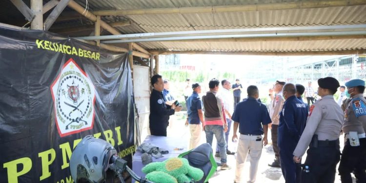 Posko Ormas Macan Kulon di Cilegon Dibongkar Polisi untuk Cegah Premanisme