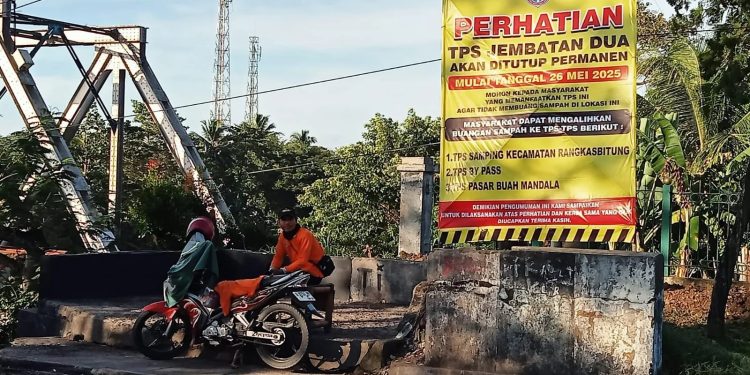 Penutupan 2 Tempat Pembuangan Sampah oleh DLH Lebak di Rangkasbitung yang Kumuh