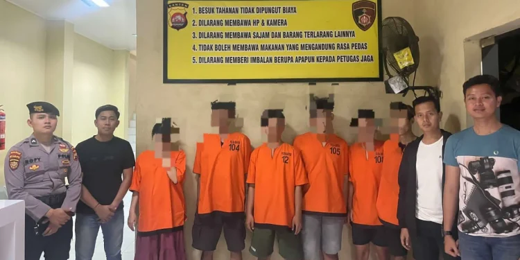 Jual PSK Melalui Michat, 6 Muncikari di Cilegon Ditangkap Polisi