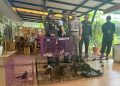 334 Burung Ilegal dari Payakumbuh Ditegah Karantina Banten