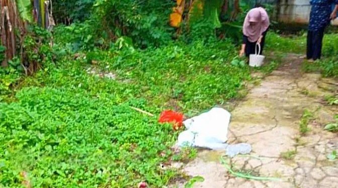 Mayat Bayi Ditemukan di Tumpukan Sampah Pondok Aren Tangerang Selatan