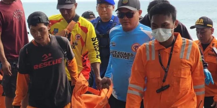 Remaja Binuang Tenggelam di Pantai Cinangka Ditemukan Sudah Meninggal
