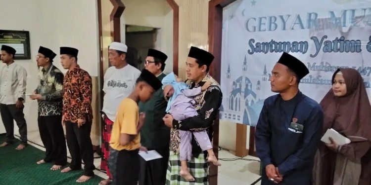 Masjid Khulafaurrasyidin Puri Anggrek Serang Gelar Gebyar Muharam dan Santuni Anak Yatim Dhuafa