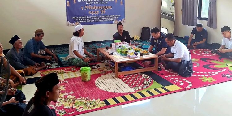 Polda Banten Gelar Doa Bersama untuk Kamtibmas Kenaziran Maulana Yusuf