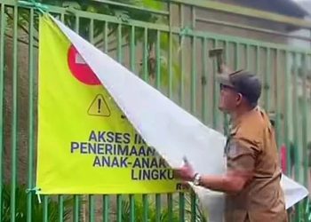 Akses Menuju 2 Sekolah Negeri di Tangsel Setelah Diblokade Warga Akhirnya Dibuka