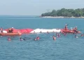 Merah Putih Raksasa Berkibar di Laut Merak: Cinta Tanah Air dari Dasar Laut