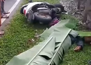 Tabrakan Ambulans Mengakibatkan Pemotor dan Penumpang Tewas di Pandeglang