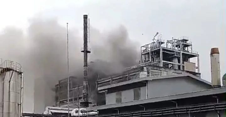 Diduga Pipa Kimia Bocor, Pabrik di Kabupaten Tangerang Terbakar