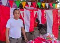 Jelang Hari Kemerdekaan, Pedagang Bendera di Serang Mengeluh Penjualan Lesu