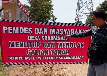 Pemdes Sukamanah Lebak Tutup Galian C Ilegal Jadi Penyebab Kecelakaan