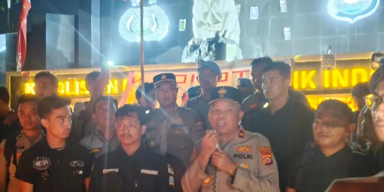 15 Pelajar dan Mahasiswa Ditangkap Saat Aksi Demonstrasi di Serang