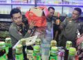Razia Satpol PP Amankan 181 Botol Miras di Kota Tangerang