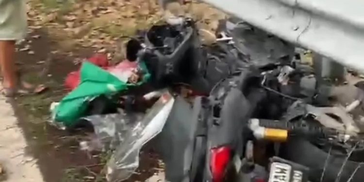 Kecelakaan di Jalan Ciwandan, Pengendara Motor Meninggal di Tempat