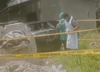 Mayat Pria Ditemukan di Mobil Buat Warga Kampung Cimedeng Pandeglang Geger