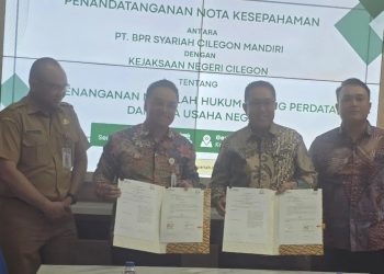 MoU Penguatan Hukum antara BPRS Cilegon Mandiri dan Kejari