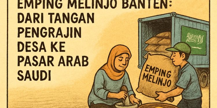 Emping Melinjo Banten dari Pengrajin Desa Menuju Pasar Internasional