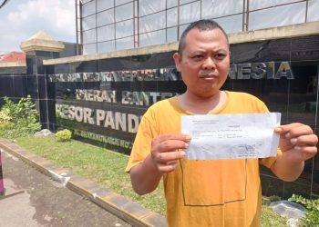 Kades Cadasari Pandeglang Dilaporkan ke Polisi Karena Diduga Tampar Bawahan