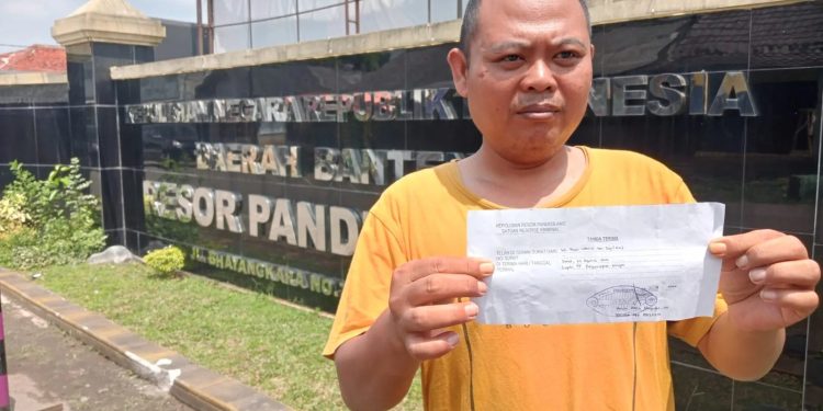 Kades Cadasari Pandeglang Dilaporkan ke Polisi Karena Diduga Tampar Bawahan