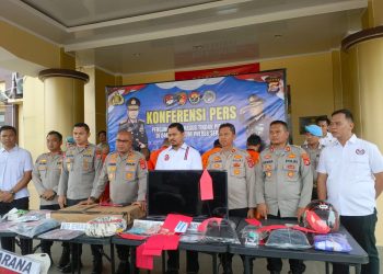 Polres Serang Tangkap 8 Penjahat Jalanan, Satu Ditembak karena Melawan