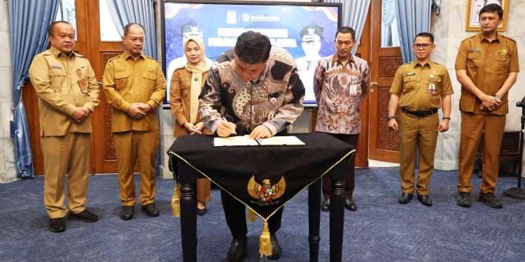 Bank Banten dan Pemkab Serang Jalin Kerja Sama untuk Gaji serta Tunjangan PPPK