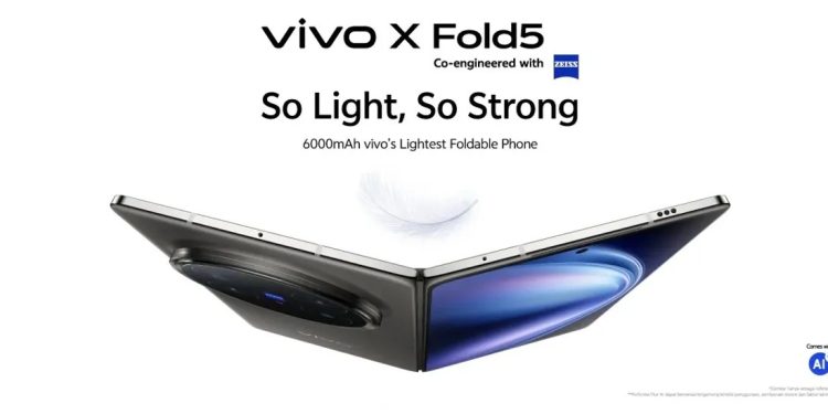 X Fold 5 Rilis, Simak 5 Kelebihan yang Ditawarkan!
