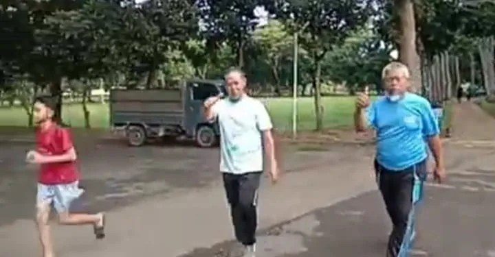 Taman Grup 1 Kopassus, Tempat Jogging Nyaman di Pusat Kota Serang