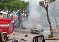 Mobil Pengantin Terbakar di Tangsel, Penumpang Selamat dan Berjalan Kaki ke Tempat Tujuan