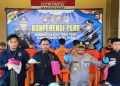 Polres Serang Tangkap 9 Pelaku Kejahatan dalam 3 Kasus Berbeda