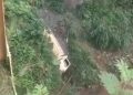Truk Pasir Jatuh dari Jembatan Cisauk, Sopir Alami Patah Kaki