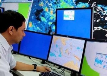 Peringatan Dini Cuaca Hujan Lebat Petir dan Angin Kencang Potensi Landa Wilayah Banten