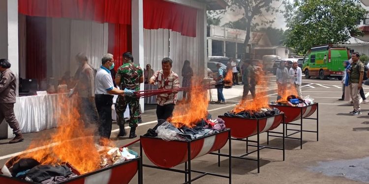 5 Kilogram Ganja Dimusnahkan Oleh Kejari Kabupaten Tangerang