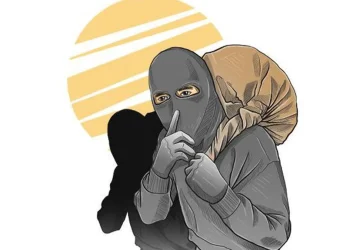 Pencurian Motor di Masjid Perum Citraland Kota Serang Terlihat di CCTV