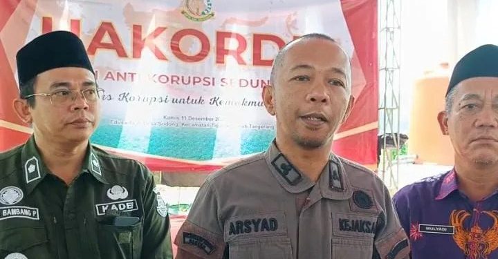 Pemberantasan Korupsi di Kabupaten Tangerang Memerlukan Kerjasama Semua Pihak