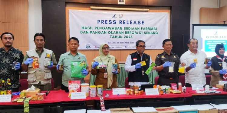 BBPOM Amankan Obat dan Kosmetik Ilegal Senilai Rp650 Juta Sepanjang 2025