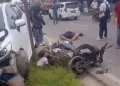 Mobil Tabrak Tiga Motor di Rangkasbitung, Enam Orang Luka-luka