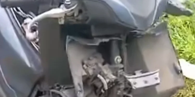 Motor Curian Ditemukan Terbengkalai di Lahan TPU Jombang Tangsel