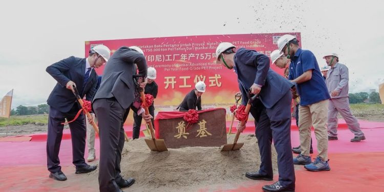 Investor Tiongkok Masuk Cilegon, Proyek PET 750 Ribu Ton per Tahun Dimulai