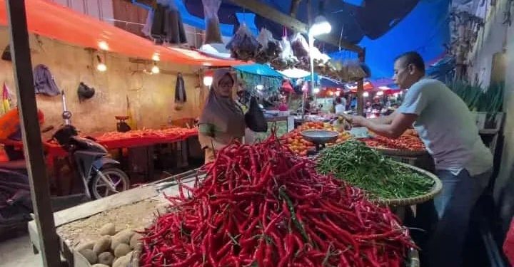 Harga Cabai Rawit di Pasar Tradisional Rangkasbitung Naik Awal 2026