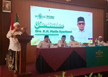 Mustasyar PCNU Kota Serang Ingatkan Kader Agar Tidak Menjadikan NU Alat Kepentingan