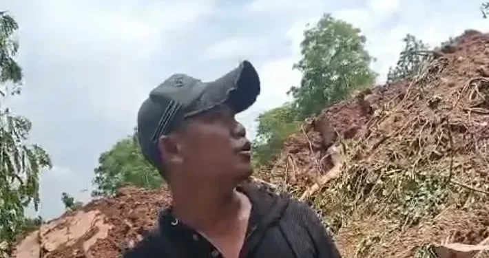 Longsor di Gunung Kaupas Padarincang, Warga Terkejut dan Panik