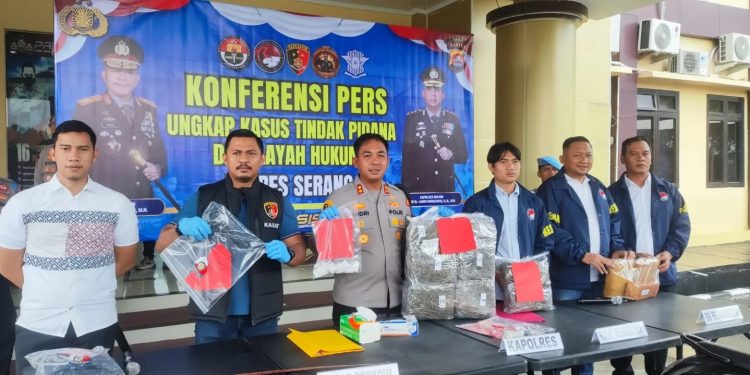 Polres Serang Ungkap Banyak Kasus Kejahatan Awal Tahun 2026