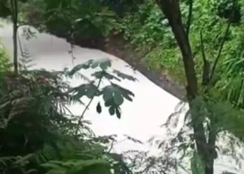 Sungai Serpong Tiba-tiba Berwarna Putih, DLH Tangsel Jelaskan Penyebabnya
