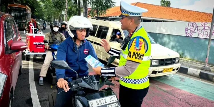 Sosialisasi Ops Keselamatan Jaya 2026 oleh Satlantas Polres Metro Tangerang Kota
